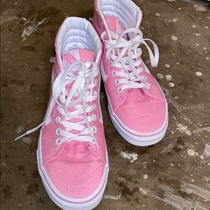 ‼️FINAL PRICE DROP‼️Pink High Top Vans